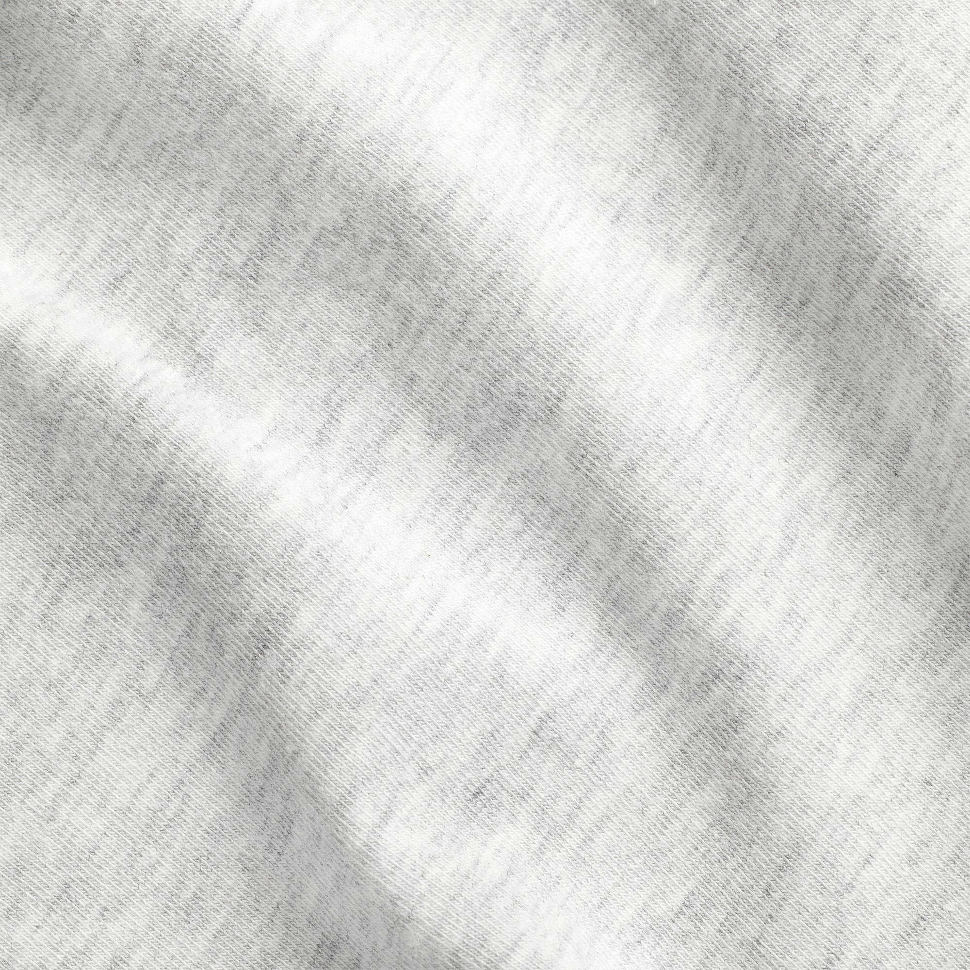 COTTON JERSEY DIPPED THONG - LIGHT HEATHER GREY