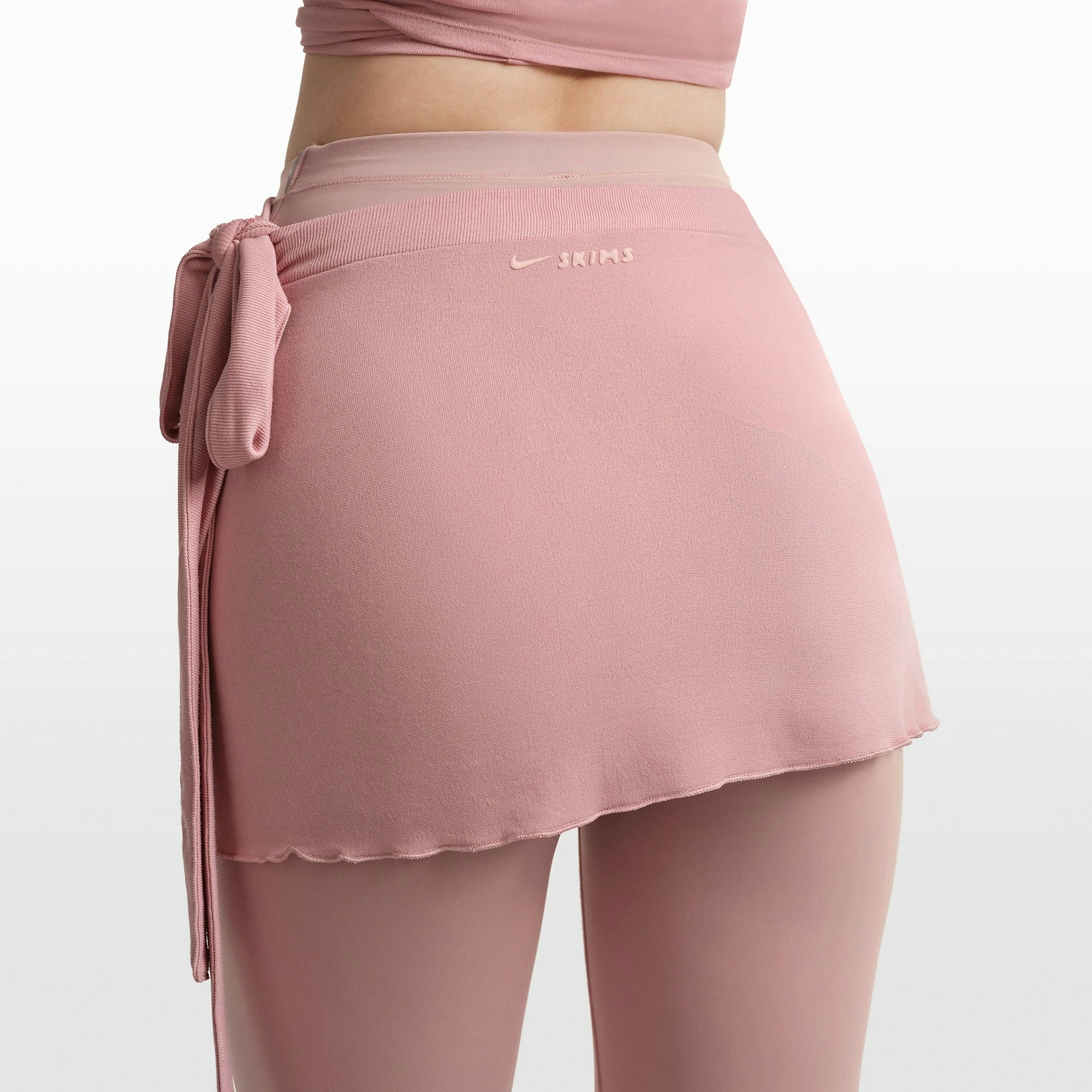 NikeSKIMS STRETCH KNIT WRAP SKIRT - HIMALAYAN - image 19