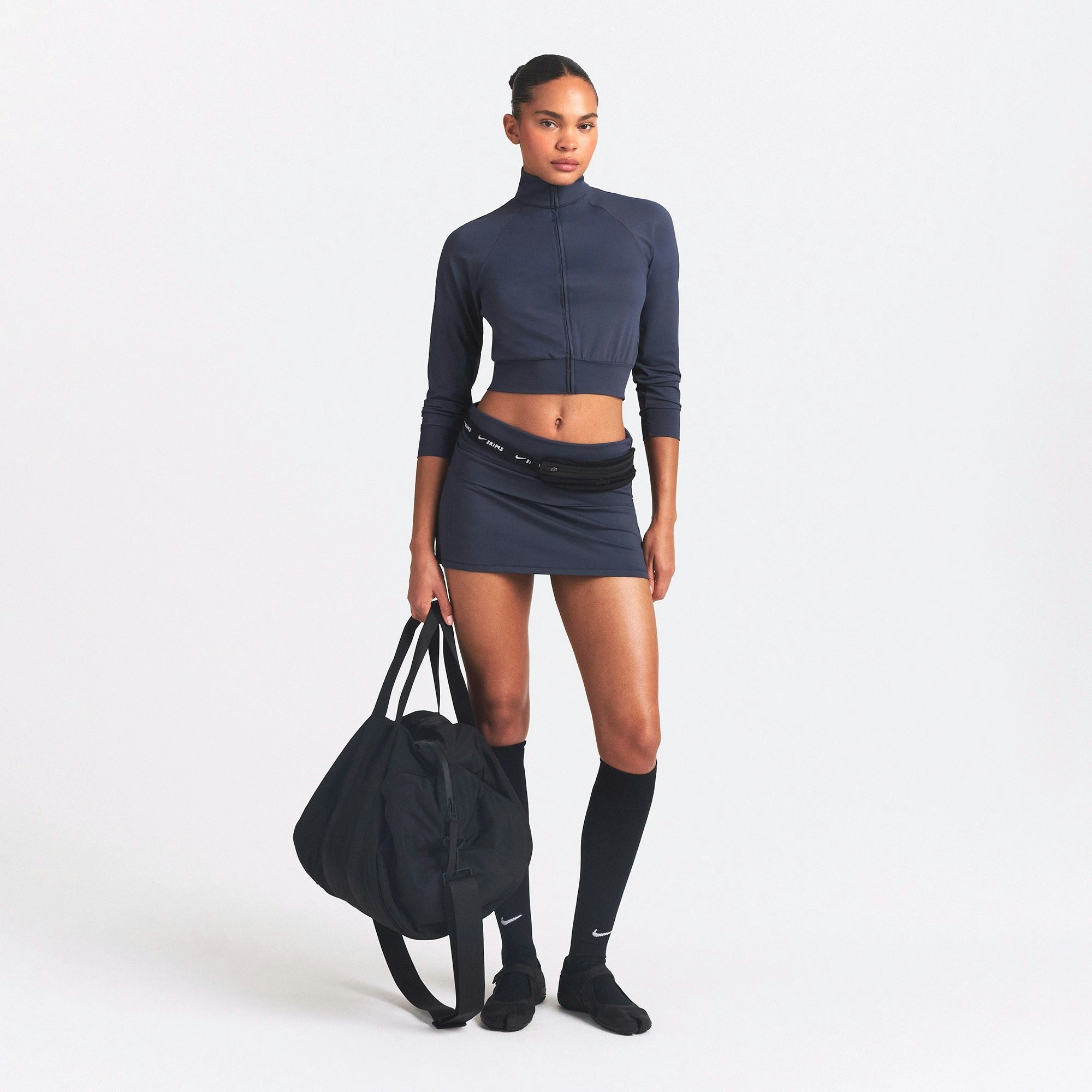 NikeSKIMS AIRY FOLDOVER SKORT - DEEP ROYAL