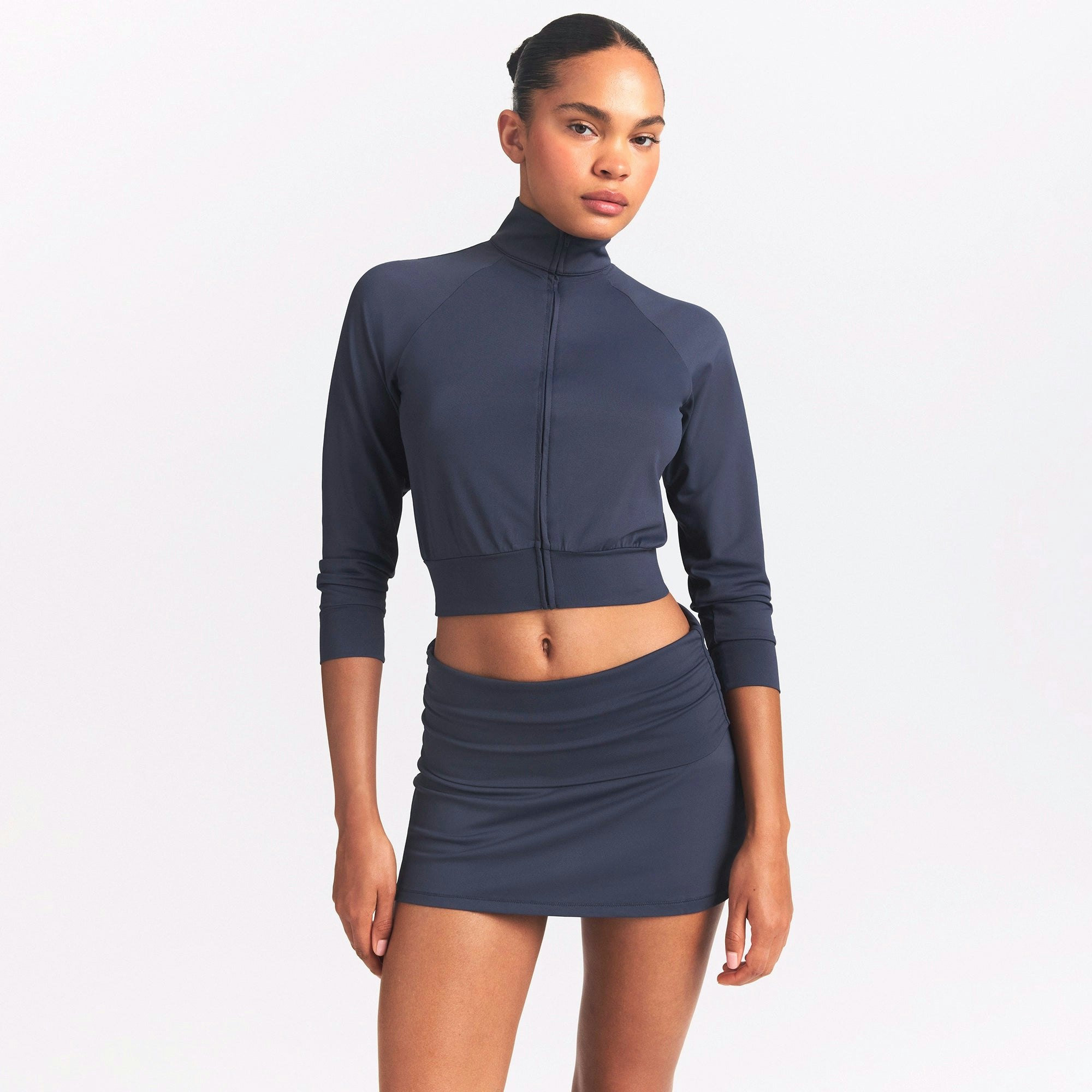 NikeSKIMS AIRY FOLDOVER SKORT - DEEP ROYAL - image 2