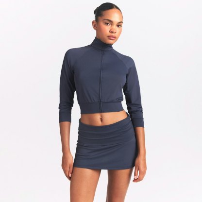 NikeSKIMS AIRY FOLDOVER SKORT - DEEP ROYAL - image 2