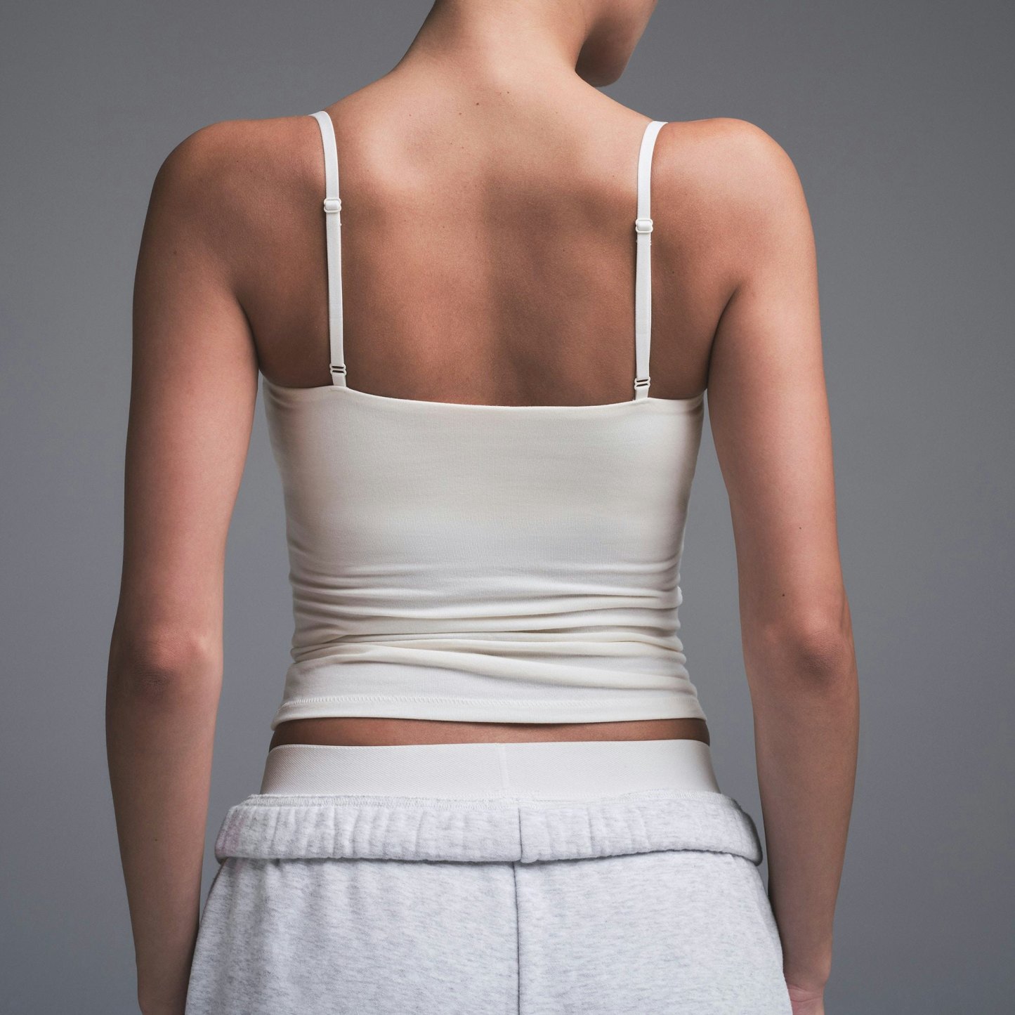 COTTON JERSEY CAMI - MARBLE - image 7