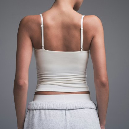 COTTON JERSEY CAMI - MARBLE - image 7