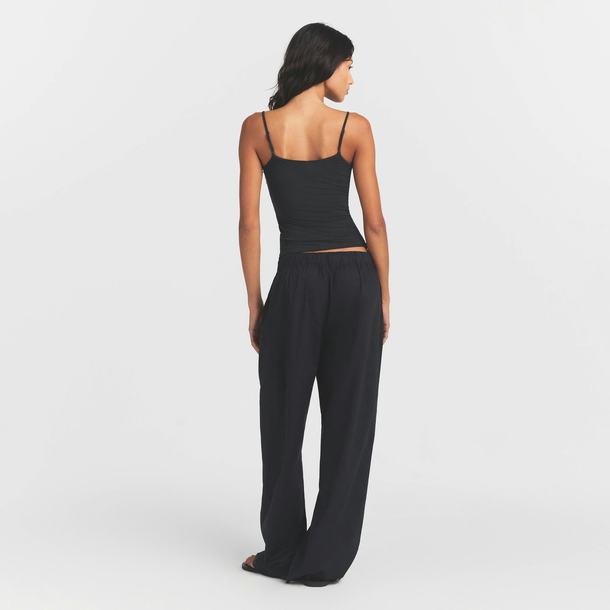 SHEER MODAL LACE CAMI - ONYX - image 18