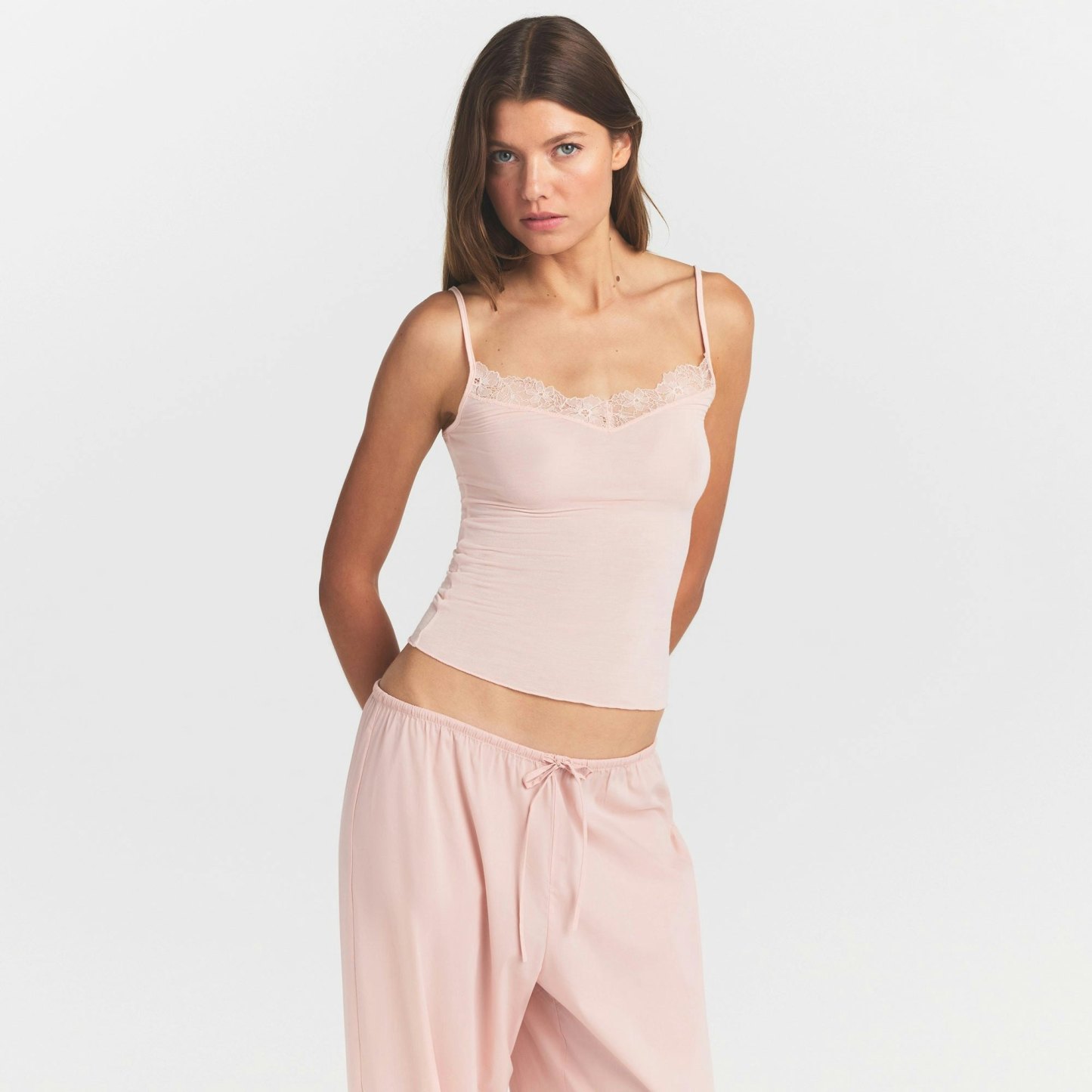 SHEER MODAL LACE CAMI - PRIMROSE - image 12