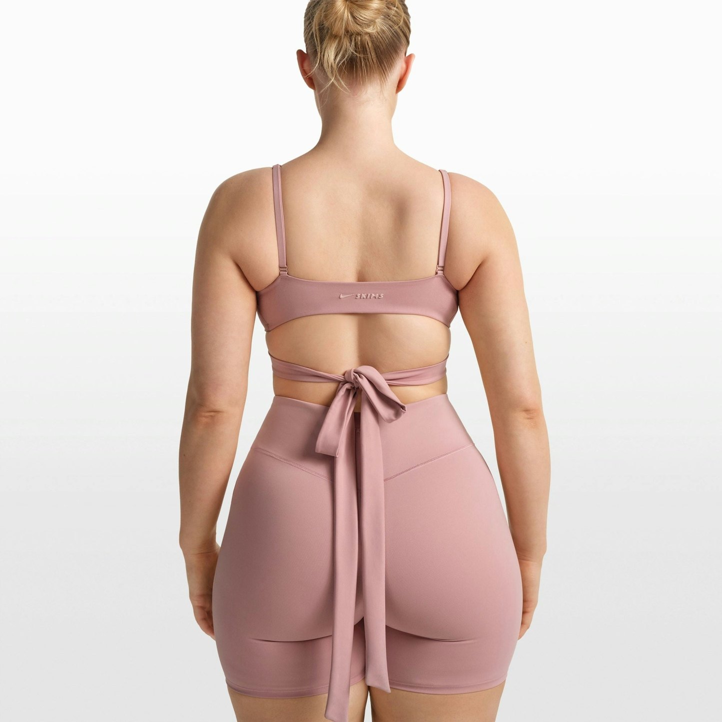 NikeSKIMS MATTE WRAP FRONT BRA - HIMALAYAN - image 18
