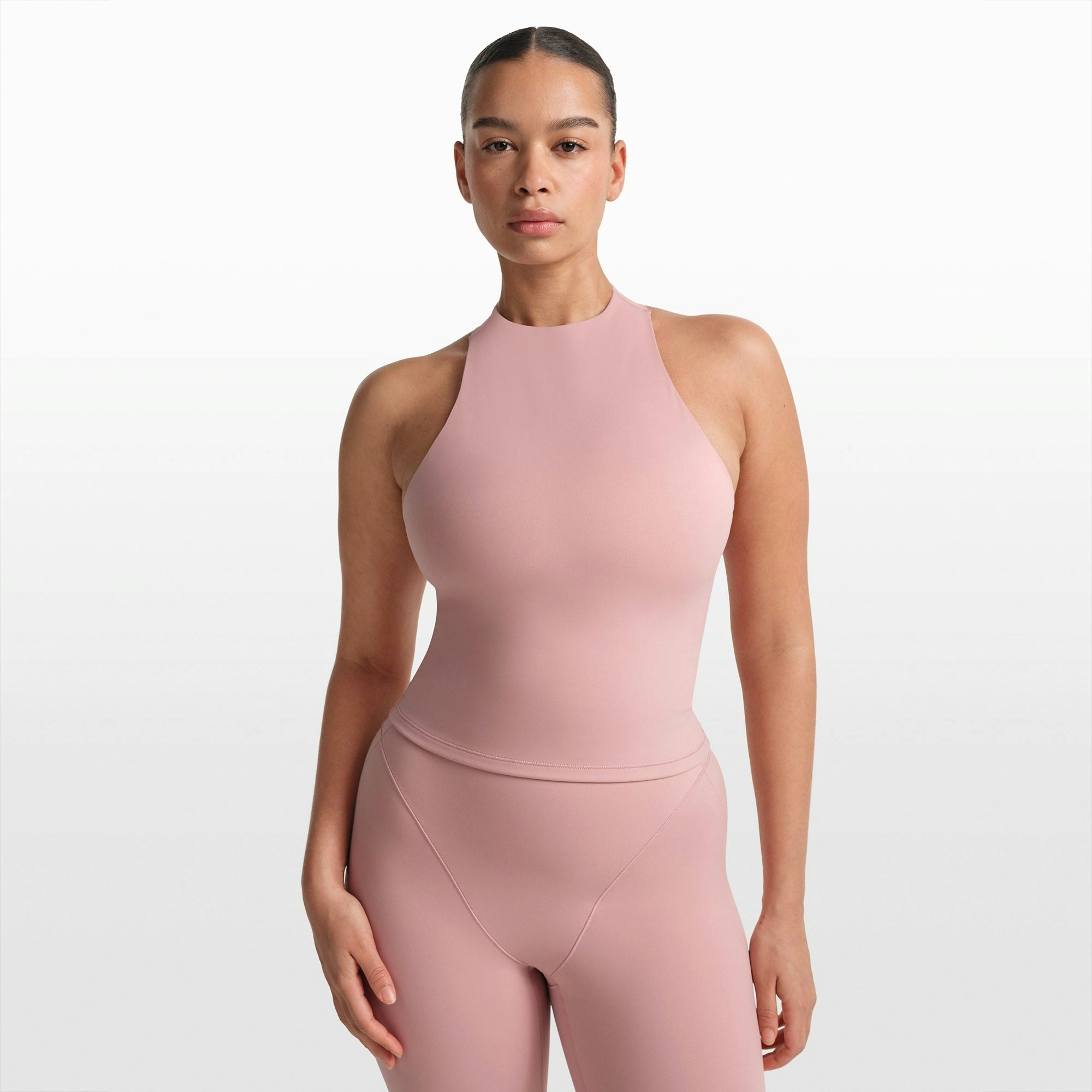 NikeSKIMS MATTE MOCK NECK RACER TANK - HIMALAYAN - image 25
