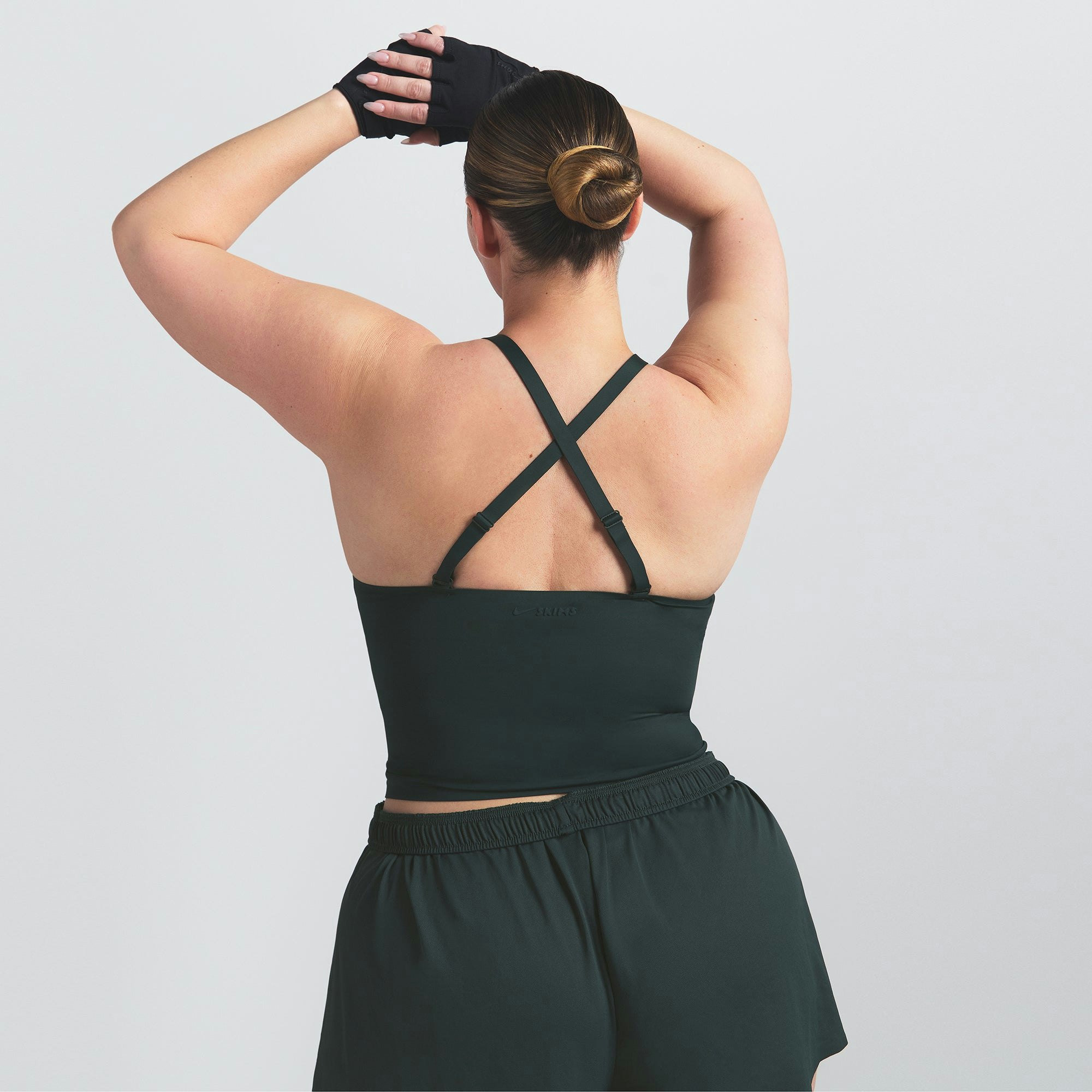 NikeSKIMS SHINE V-NECK TANK - DARK TEAL - image 17