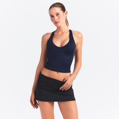NikeSKIMS SHINE V-NECK TANK - NAVY - image 2