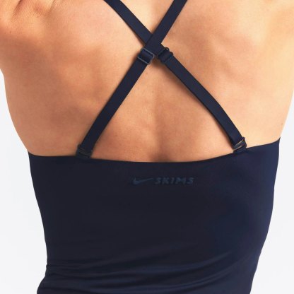 NikeSKIMS SHINE V-NECK TANK - NAVY - image 3