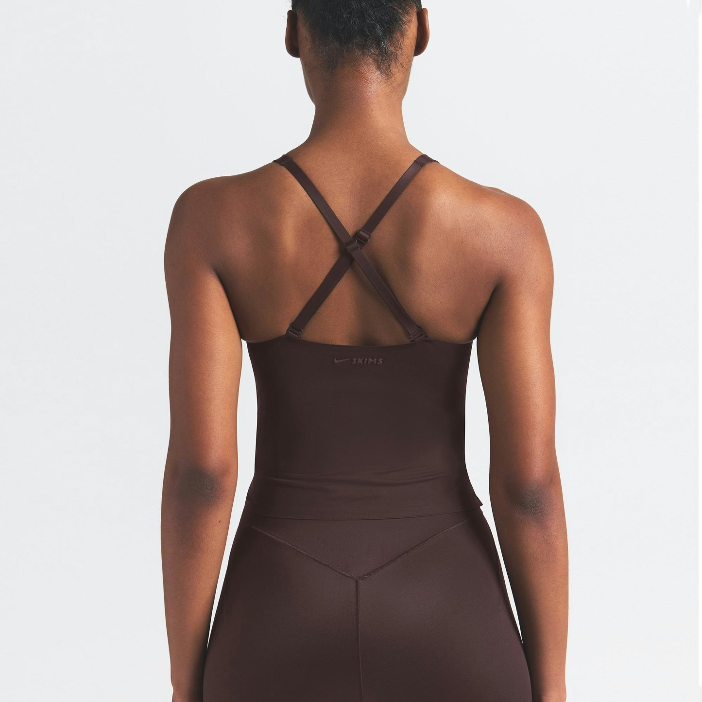NikeSKIMS SHINE V-NECK TANK - PHOENIX - image 9