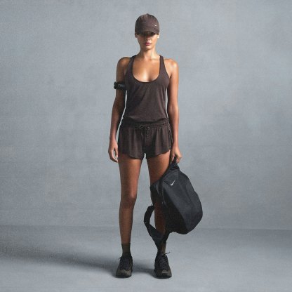 NikeSKIMS AIRY RACER BACK TANK - DARK SEPIA - image 4