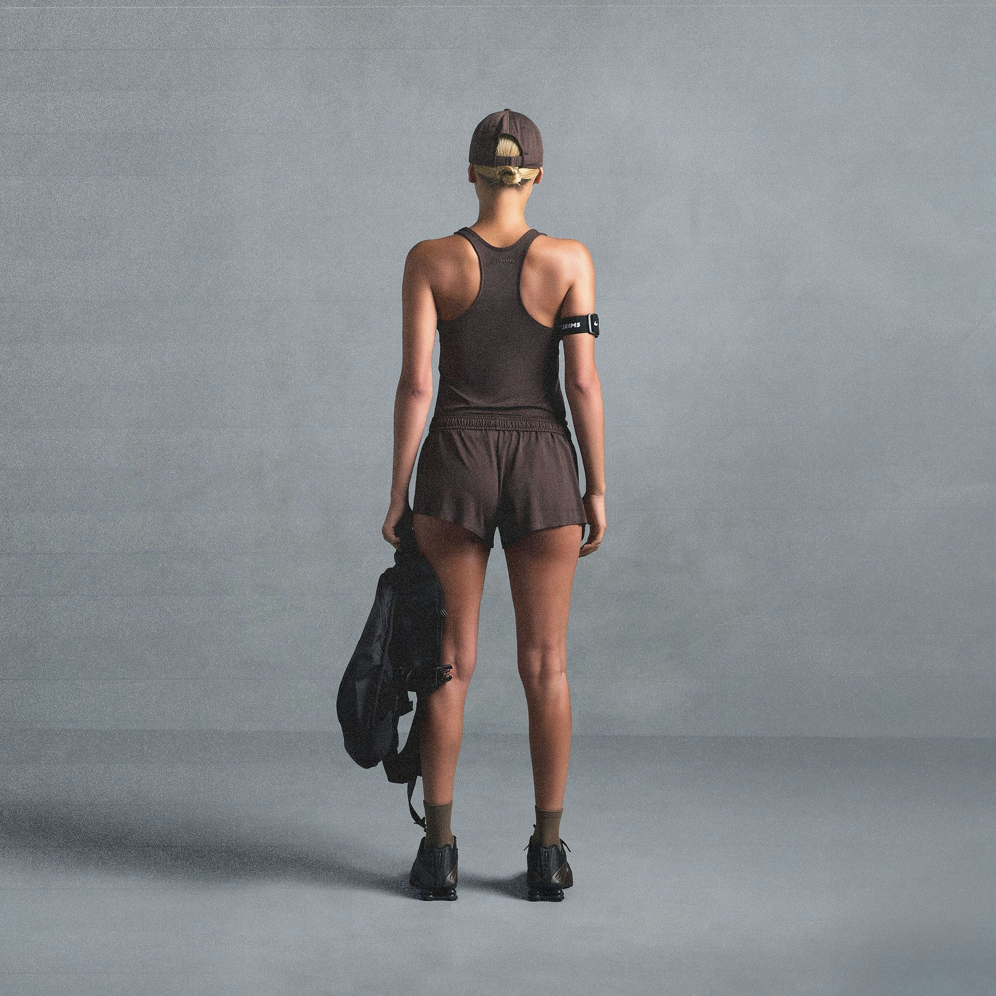 NikeSKIMS AIRY RACER BACK TANK - DARK SEPIA - image 5