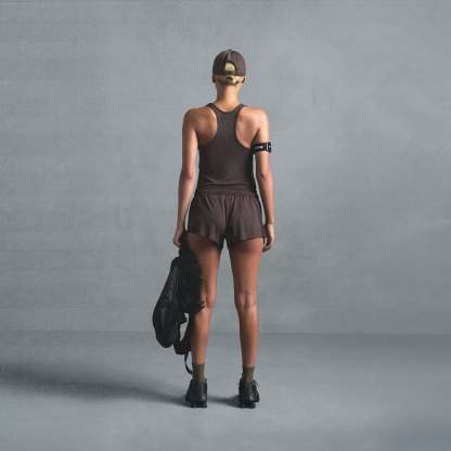NikeSKIMS AIRY RACER BACK TANK - DARK SEPIA - image 5