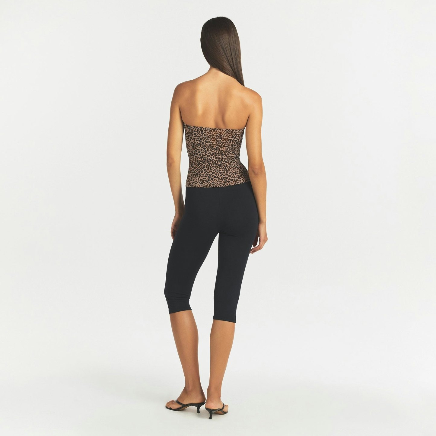 COTTON JERSEY TUBE TOP - SIENNA NATURAL LEOPARD - image 45
