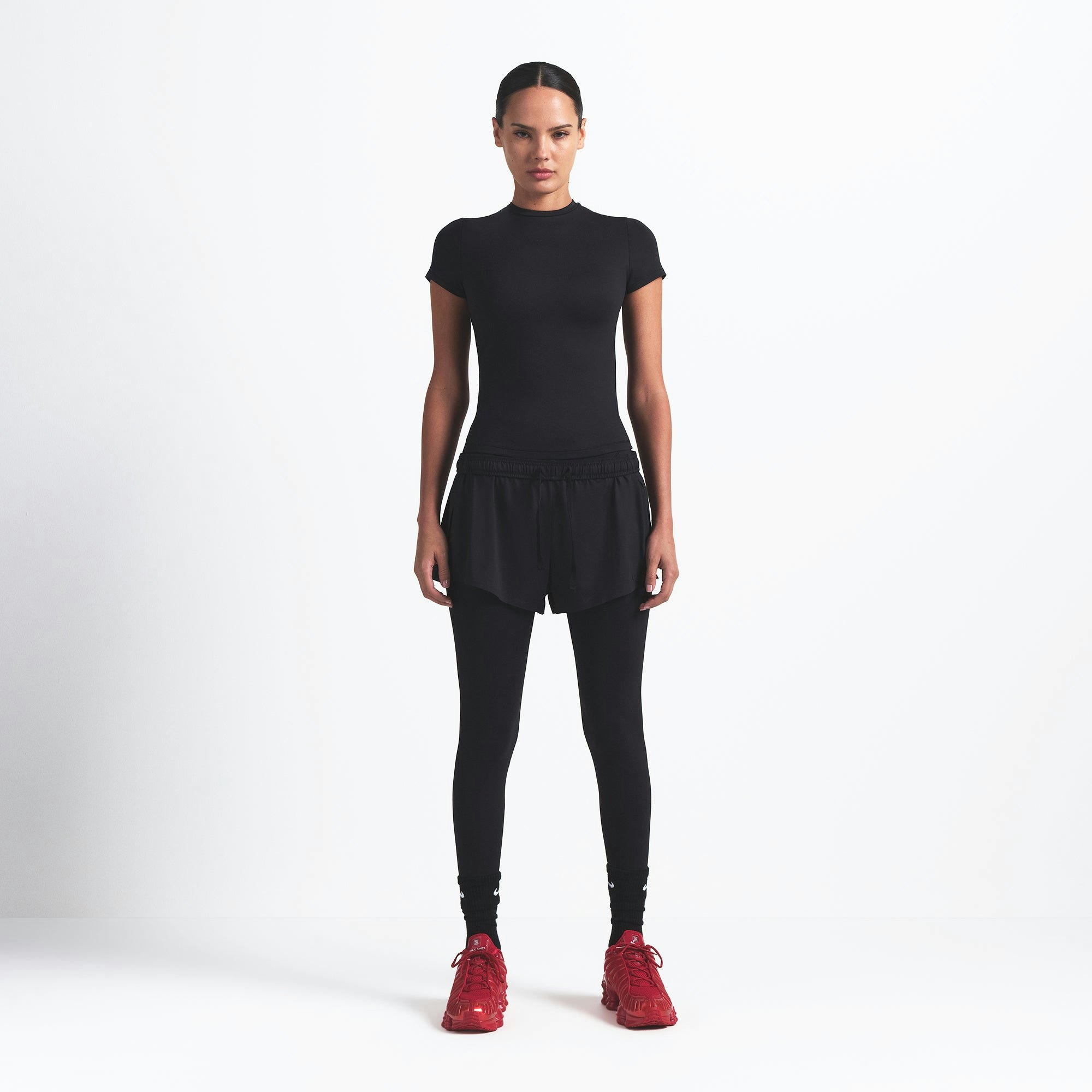 NikeSKIMS MATTE PADDED BABY TEE - OBSIDIAN - image 30