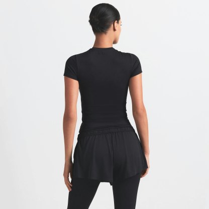 NikeSKIMS MATTE PADDED BABY TEE - OBSIDIAN - image 32