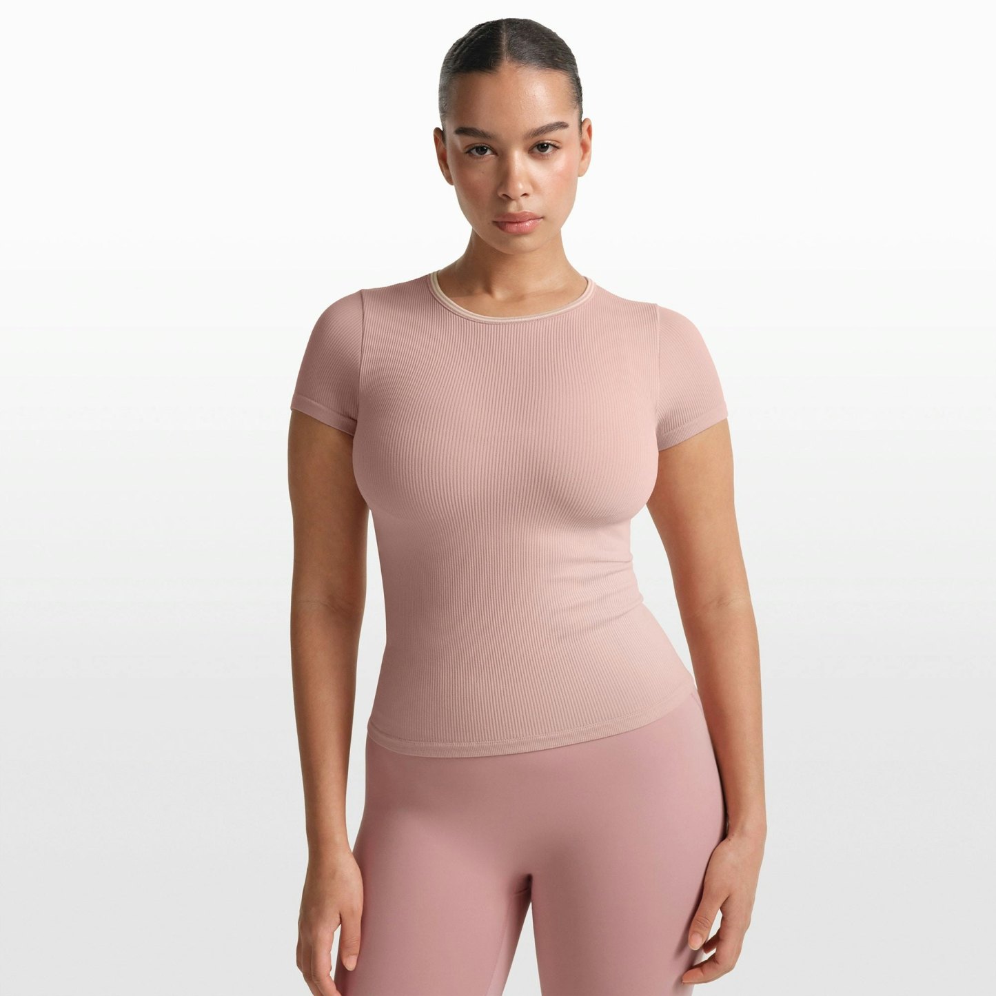 NikeSKIMS RIBBED SEAMLESS BABY TEE - HIMALAYAN - image 18