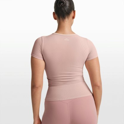 NikeSKIMS RIBBED SEAMLESS BABY TEE - HIMALAYAN - image 19
