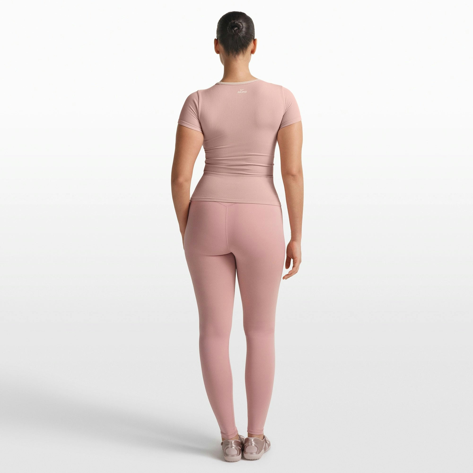 NikeSKIMS RIBBED SEAMLESS BABY TEE - HIMALAYAN - image 22