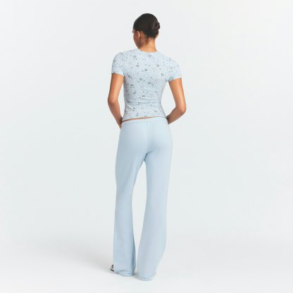 COTTON JERSEY T-SHIRT - POWDER BLUE BANDANA - image 22