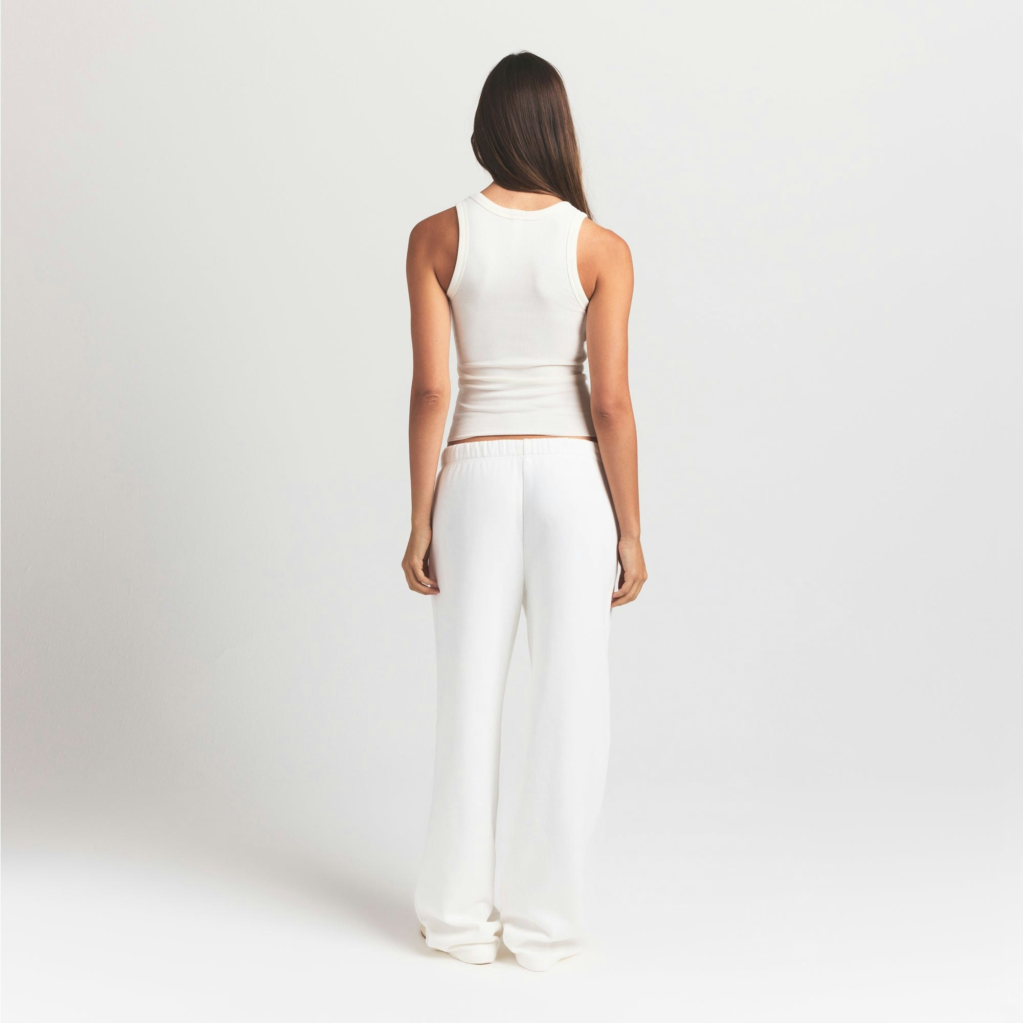 COTTON FLEECE CLASSIC STRAIGHT LEG PANT - MARBLE - image 9