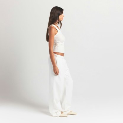 COTTON FLEECE CLASSIC STRAIGHT LEG PANT - MARBLE - image 10