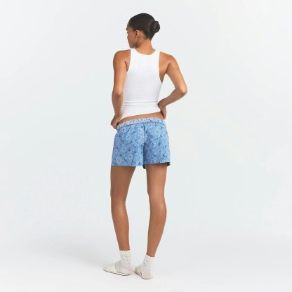 COTTON POPLIN BOXER SLEEP SET - ARCTIC SNOW BANDANA - image 5