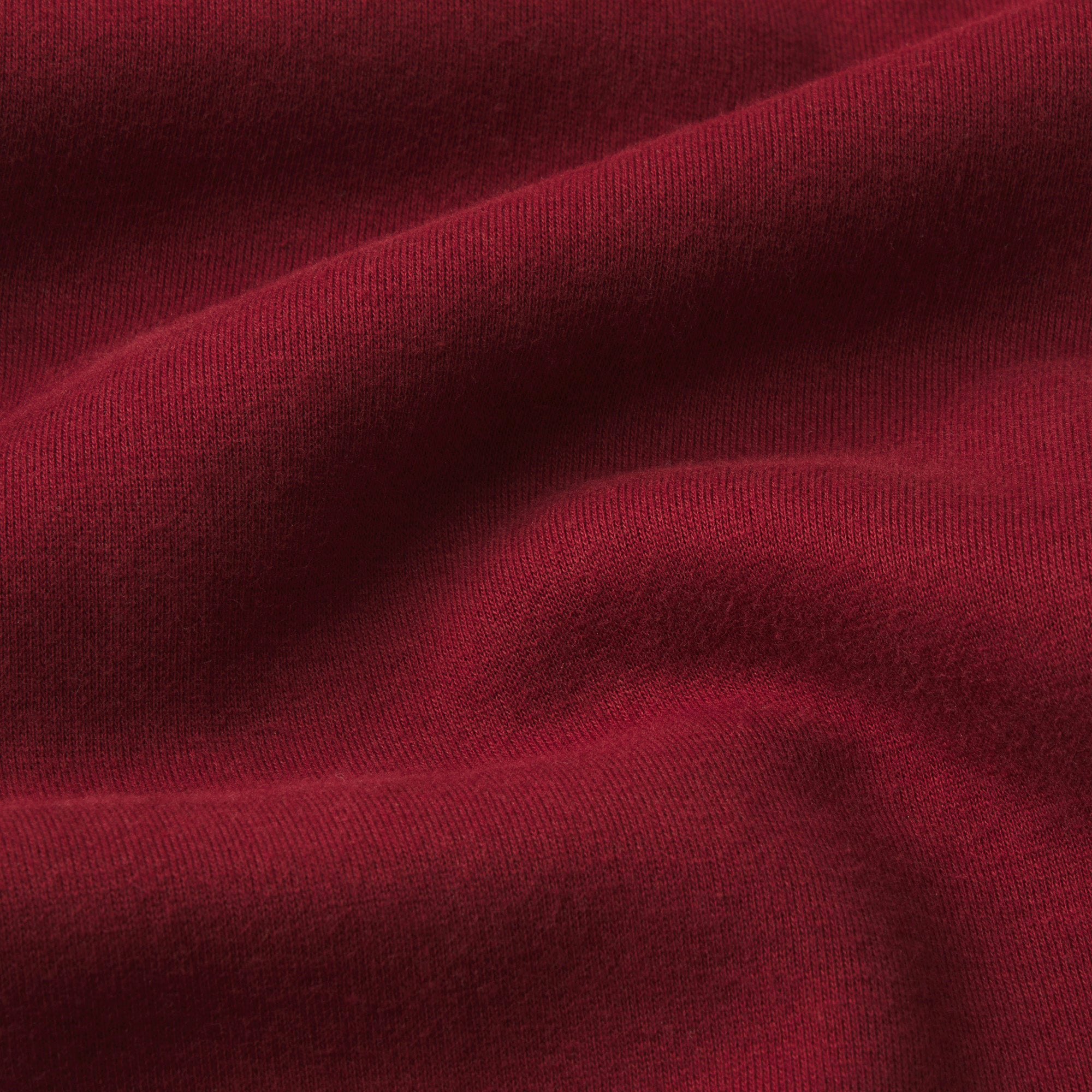 COTTON FLEECE CLASSIC CREWNECK - MERLOT - image 26