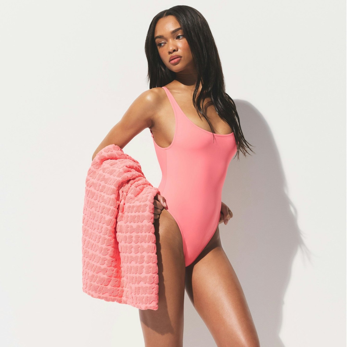 SIGNATURE SWIM TOWEL - MELON