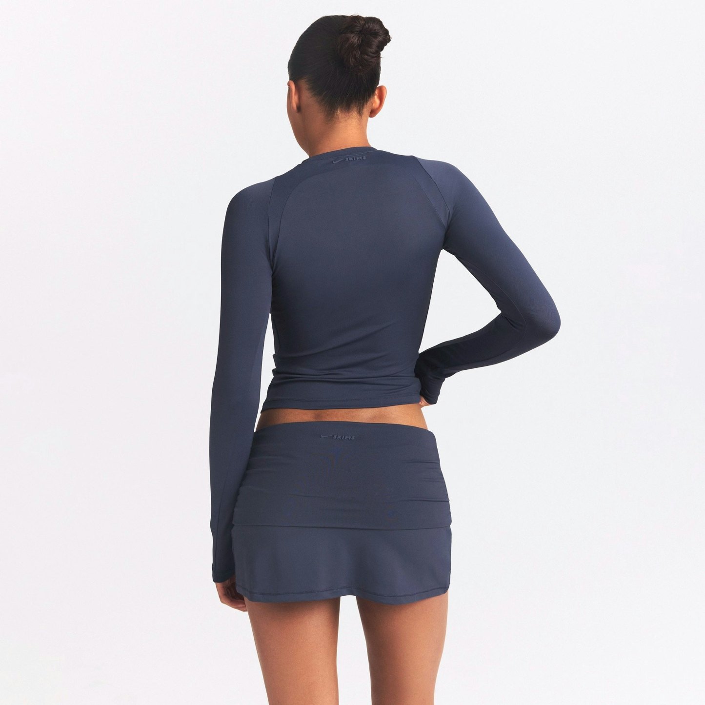 NikeSKIMS AIRY LONG SLEEVE CREW NECK TOP - DEEP ROYAL - image 24