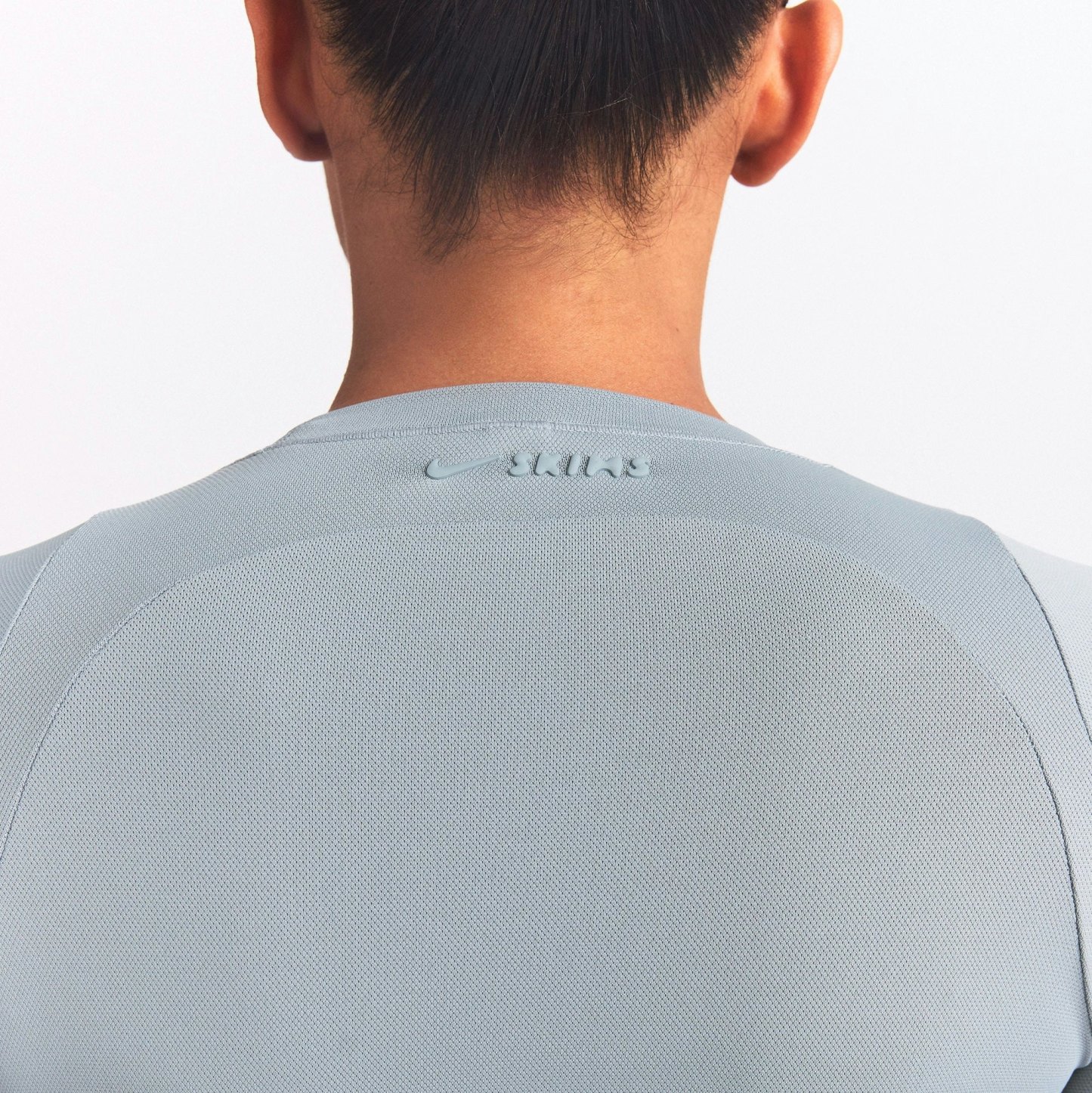 NikeSKIMS AIRY LONG SLEEVE CREW NECK TOP - WASHED PACIFIC - image 30