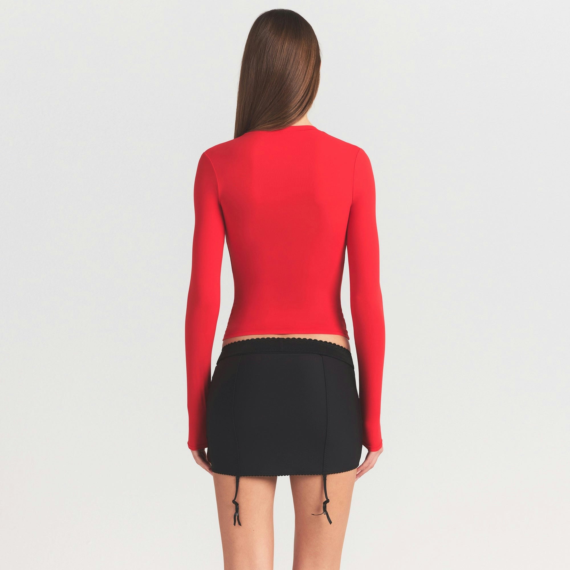 FITS EVERYBODY LONG SLEEVE T-SHIRT - CHERRY - image 9