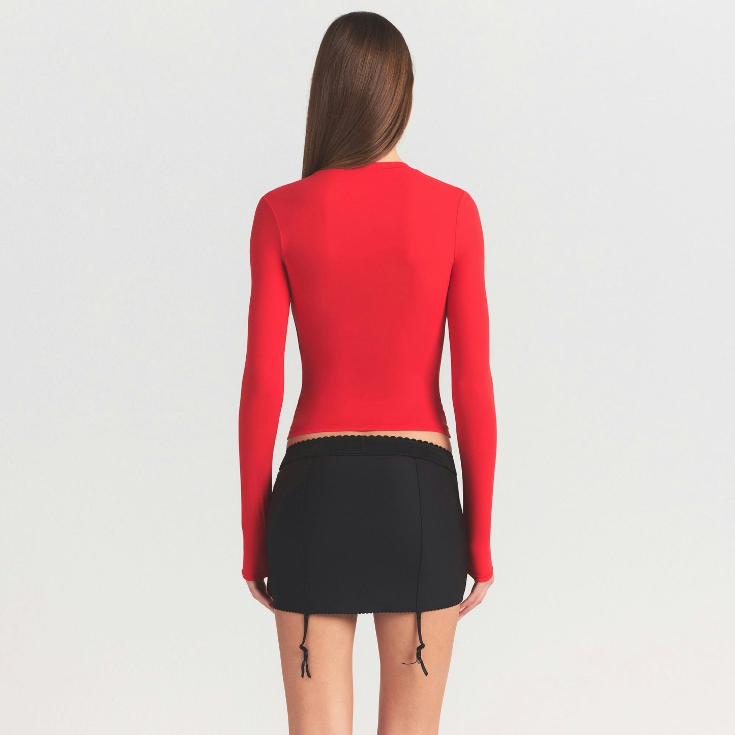 FITS EVERYBODY LONG SLEEVE T-SHIRT - CHERRY - image 9