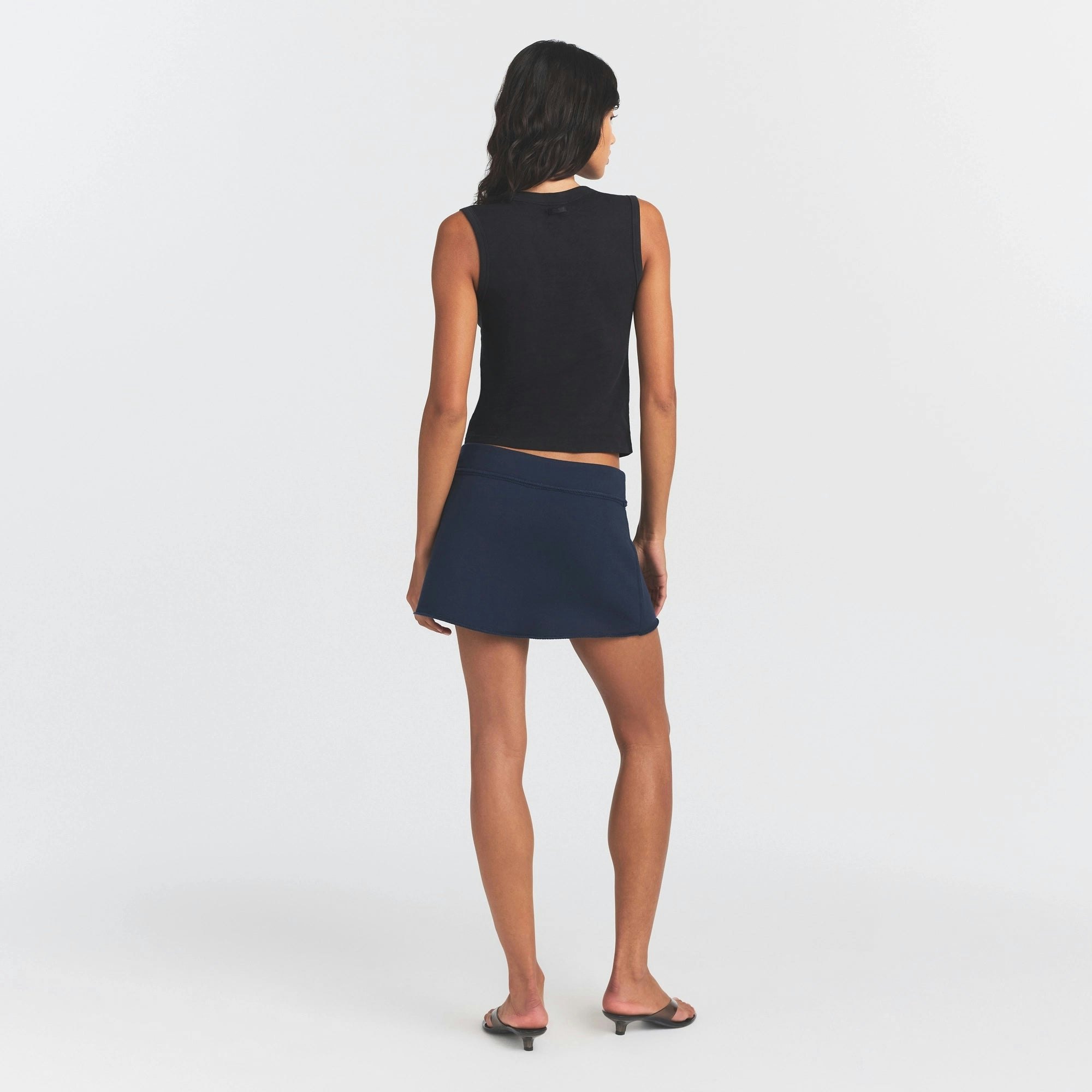 WORN IN JERSEY HIGH CREW TANK - WASHED ONYX - image 4