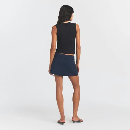 WORN IN JERSEY HIGH CREW TANK - WASHED ONYX - image 4