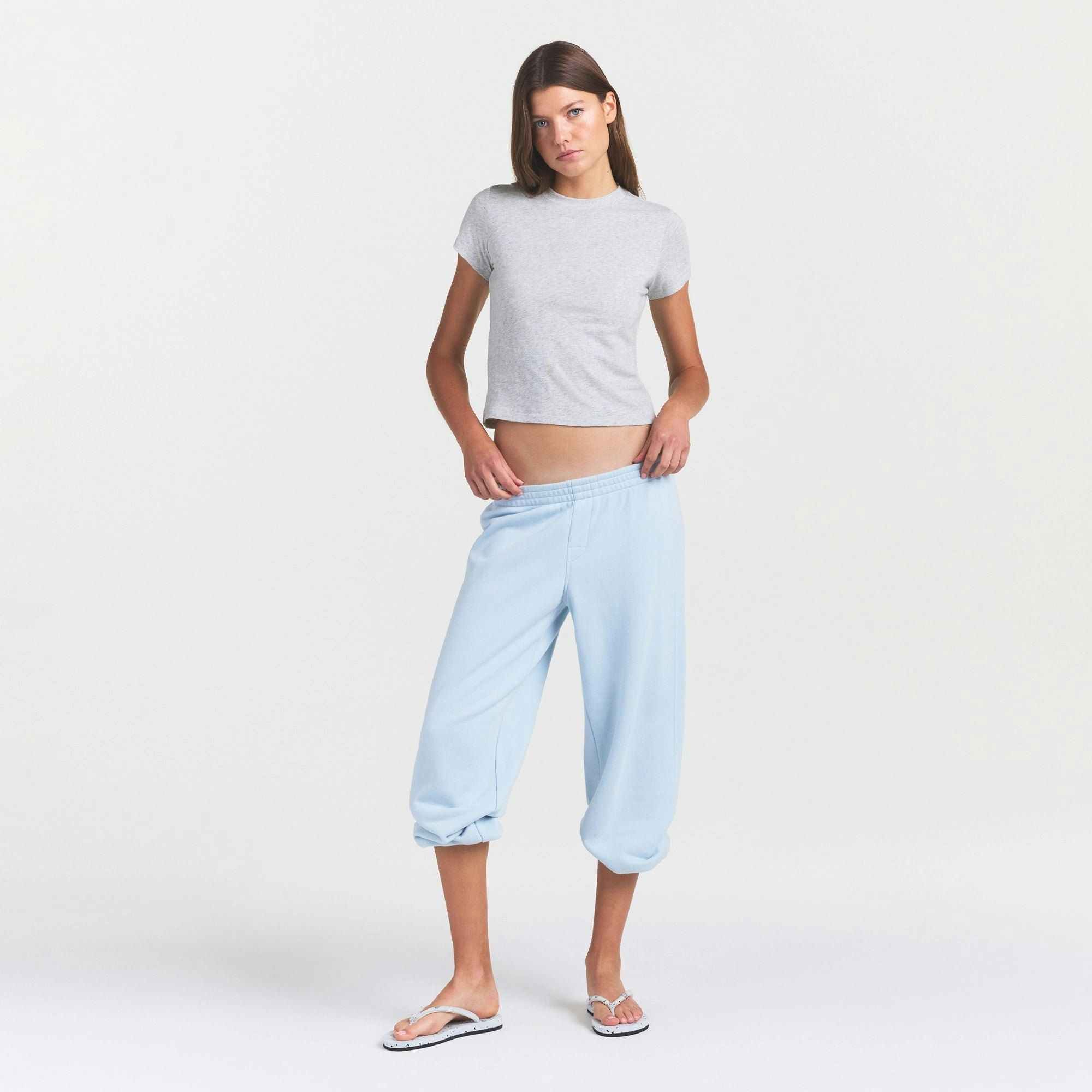 WORN IN JERSEY T-SHIRT - LIGHT HEATHER GREY - image 11