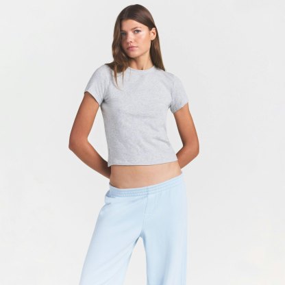 WORN IN JERSEY T-SHIRT - LIGHT HEATHER GREY - image 12