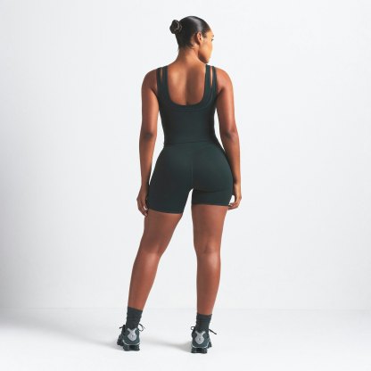 NikeSKIMS MATTE DOUBLE STRAP SCOOP TANK - DARK TEAL - image 13