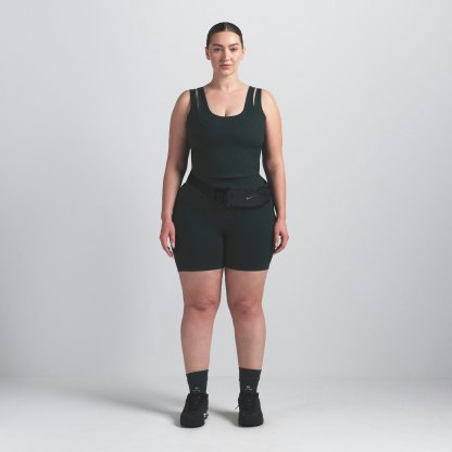 NikeSKIMS MATTE DOUBLE STRAP SCOOP TANK - DARK TEAL - image 14