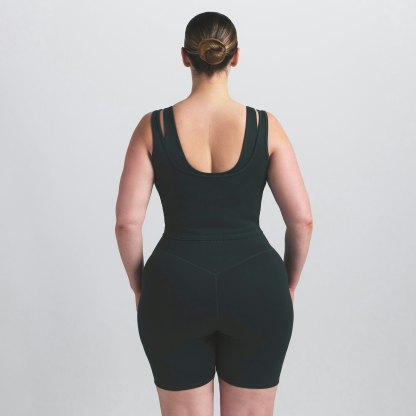 NikeSKIMS MATTE DOUBLE STRAP SCOOP TANK - DARK TEAL - image 15