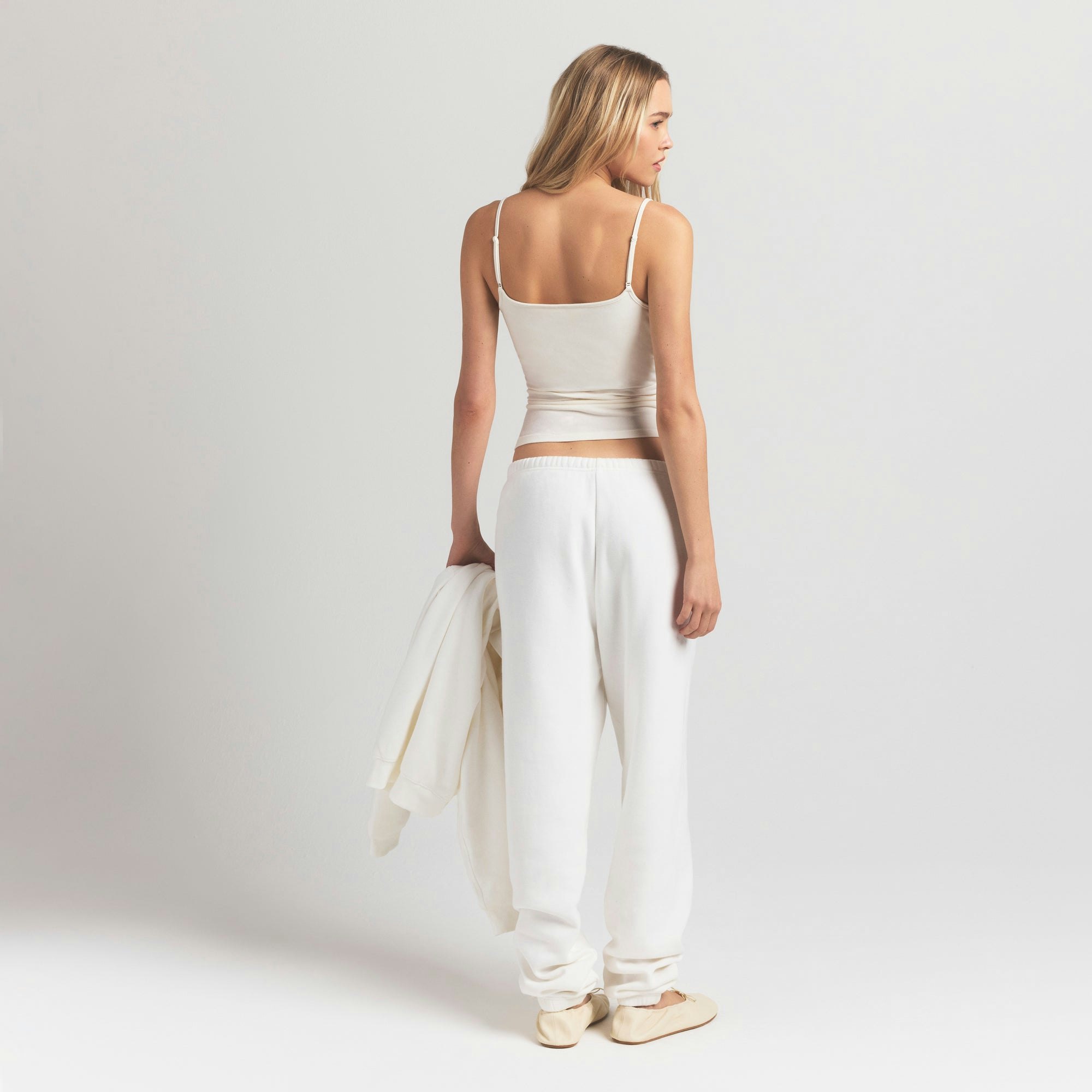 COTTON JERSEY SCOOP NECK CAMI - MARBLE - image 43