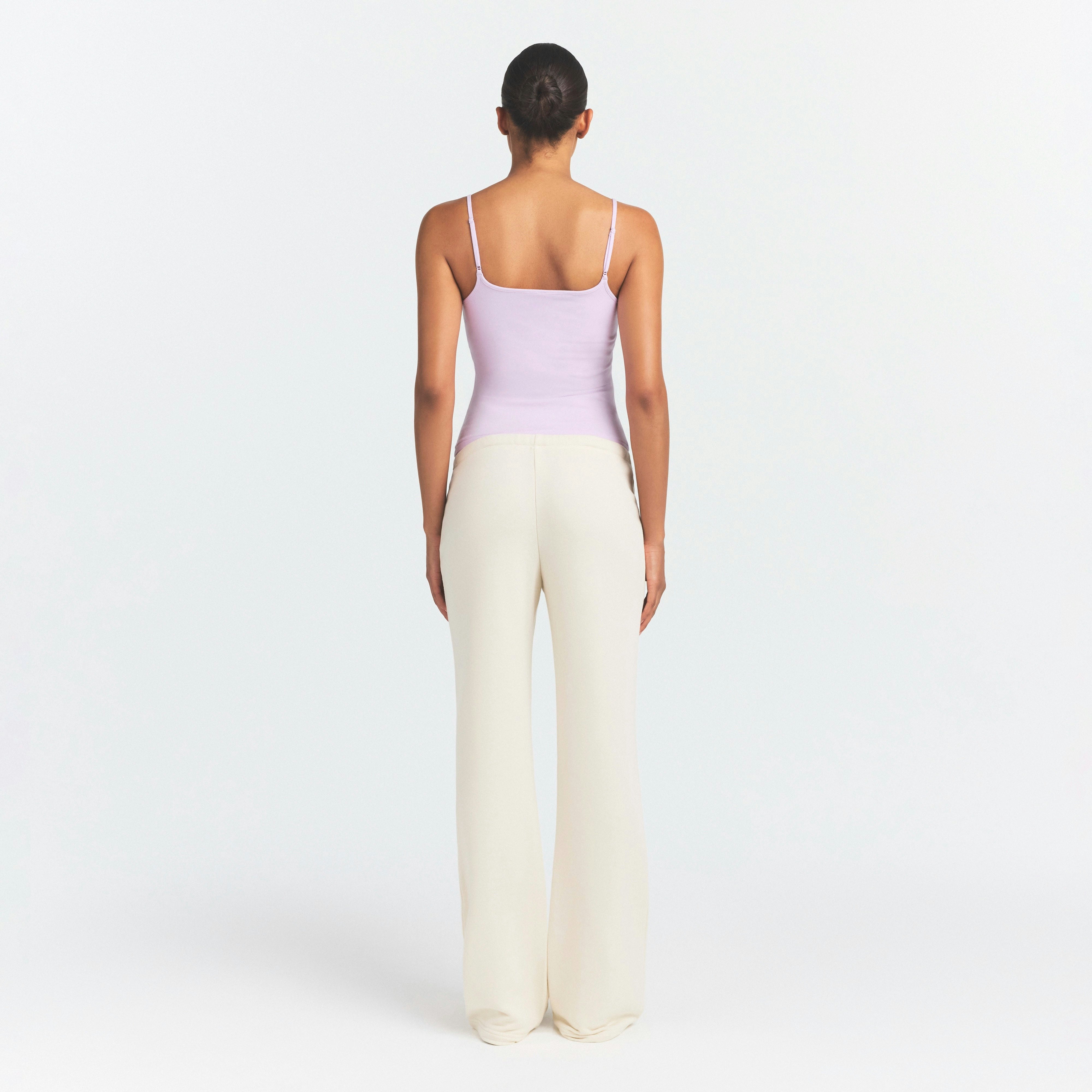 COTTON JERSEY SCOOP NECK CAMI - SUGAR PLUM - image 22