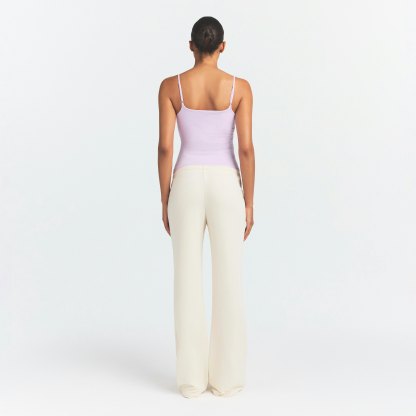 COTTON JERSEY SCOOP NECK CAMI - SUGAR PLUM - image 22