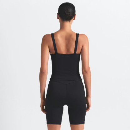 NikeSKIMS MATTE SQUARE NECK TANK - OBSIDIAN - image 10