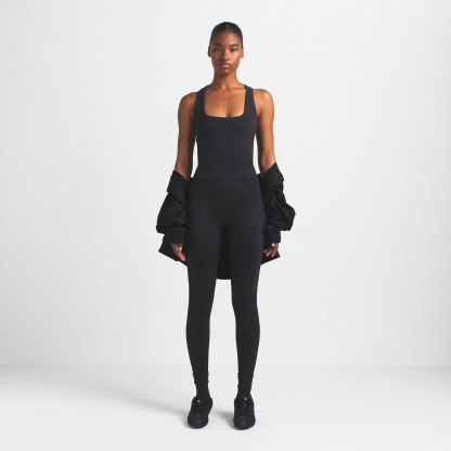 NikeSKIMS VINTAGE SEAMLESS RACER BACK TANK - OBSIDIAN - image 2