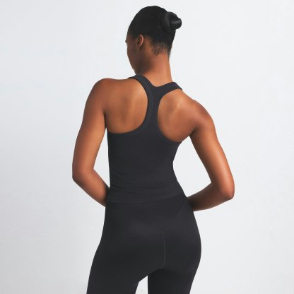 NikeSKIMS VINTAGE SEAMLESS RACER BACK TANK - OBSIDIAN - image 3