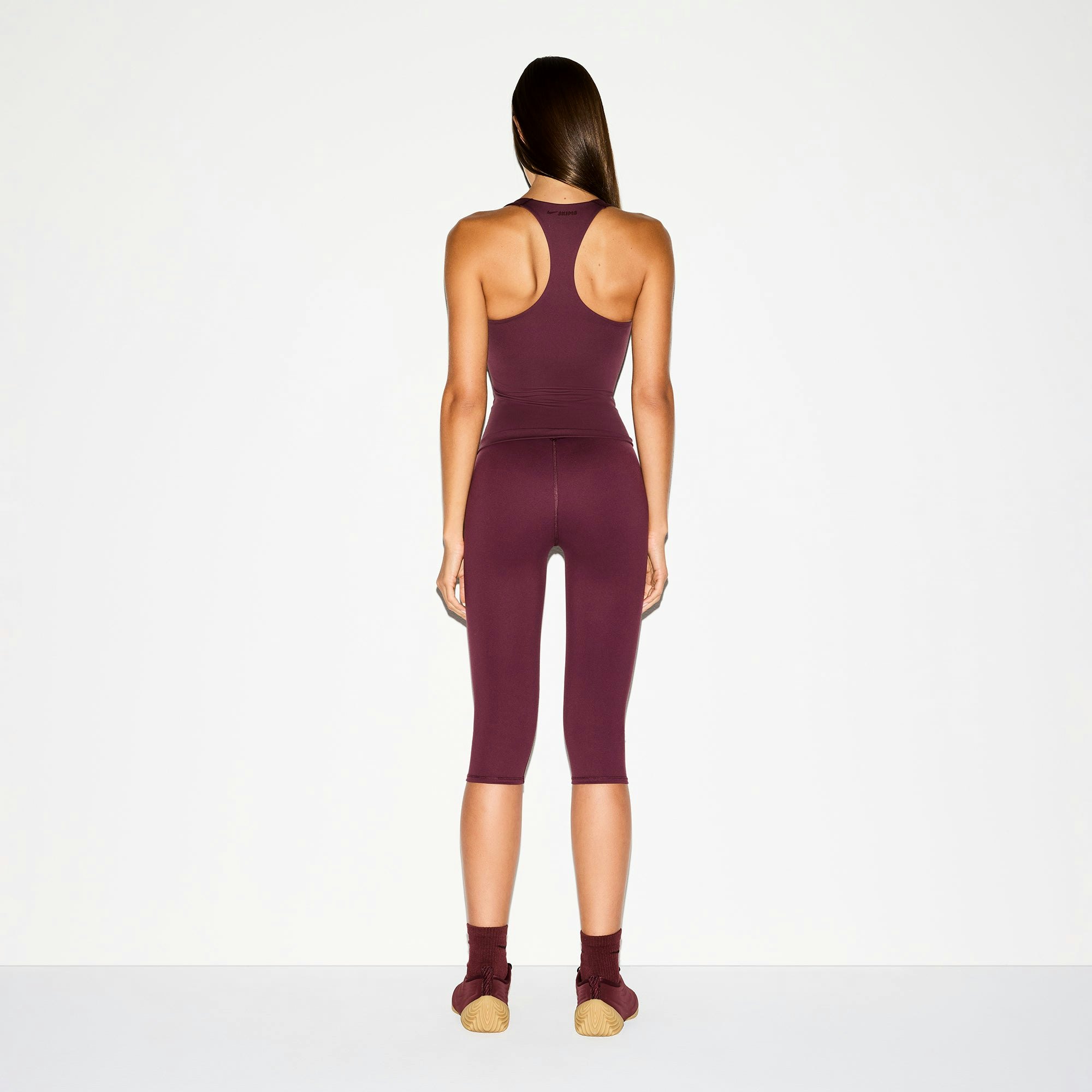 NikeSKIMS MATTE RACER BACK TANK - CURRANT - image 27