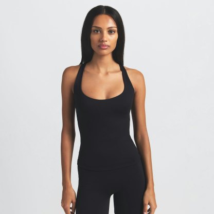 NikeSKIMS MATTE RACER BACK TANK - OBSIDIAN - image 2