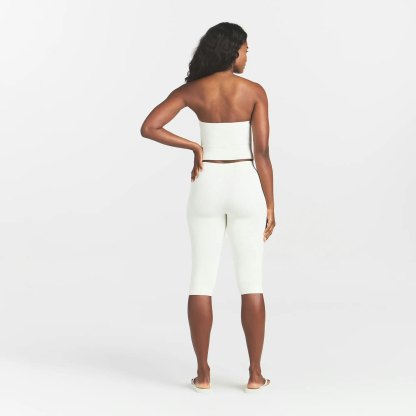 REFINED KNIT TUBE TOP - EGRET - image 12